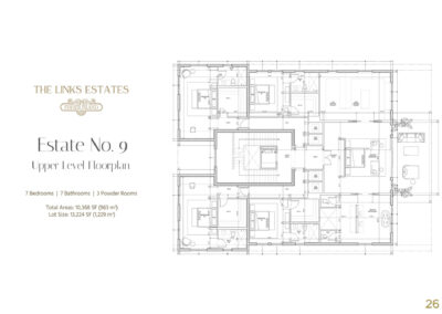 The Links Estates At Fisher Island Floor Plan