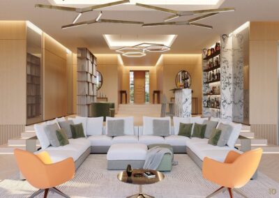 The Links Estates At Fisher Island Living Room